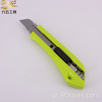 faca de corte auto retrátil de papelão plástico